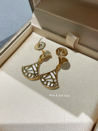 [⭐Mirelle]DREAM MOP 1 DIAMOND EARRINGS