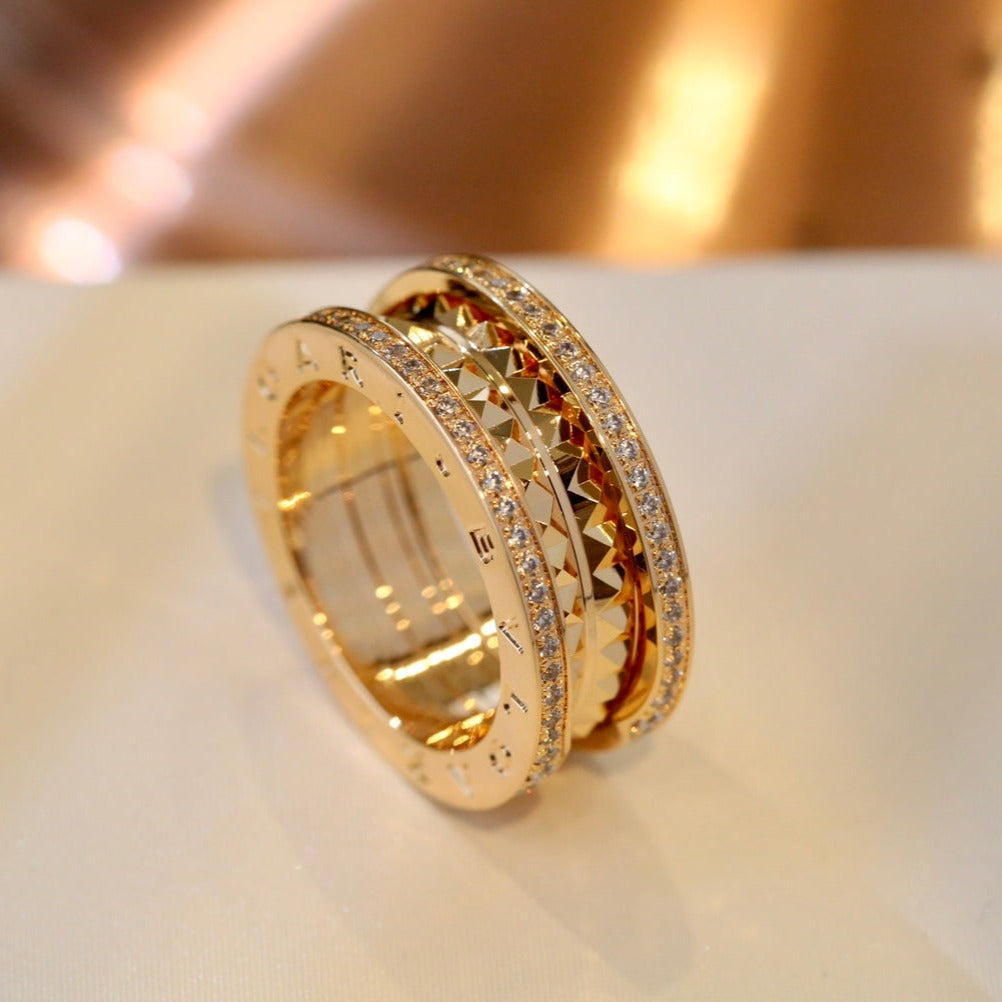 [⭐Mirelle]ZERO 1 GOLD DIAMOND RING