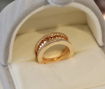 [⭐Mirelle]ZERO 1 GOLD DIAMOND RING