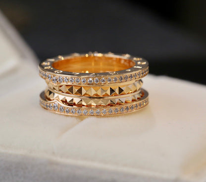 [⭐Mirelle]ZERO 1 GOLD DIAMOND RING