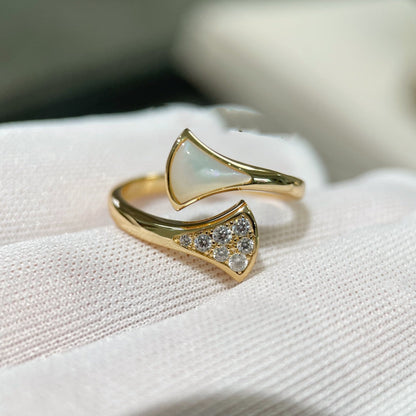 [⭐Mirelle]DREAM RING PINK GOLD DIAMOND
