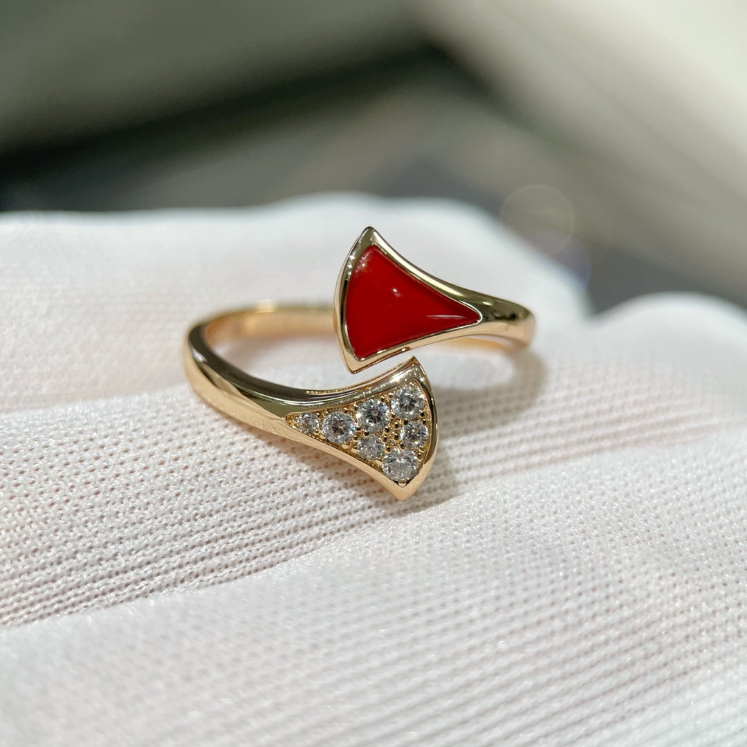 [⭐Mirelle]DREAM RING PINK GOLD DIAMOND