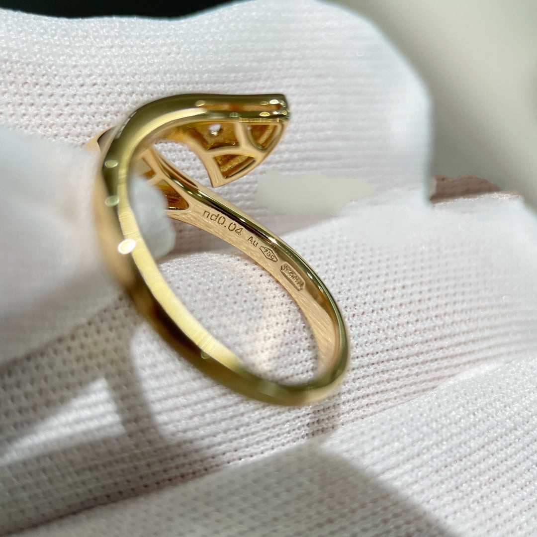 [⭐Mirelle]DREAM RING PINK GOLD DIAMOND