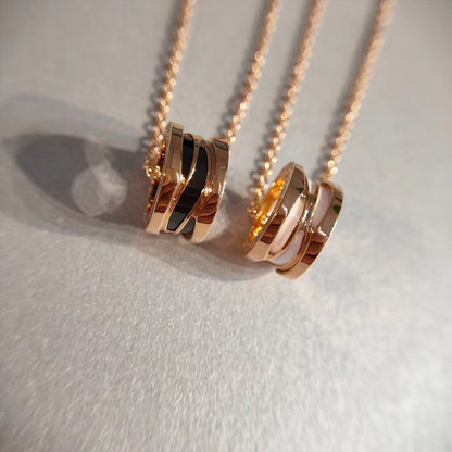 [⭐Mirelle]ZERO 1 NECKLACE PINK GOLD