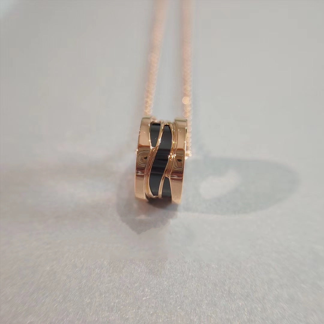 [⭐Mirelle]ZERO 1 NECKLACE PINK GOLD