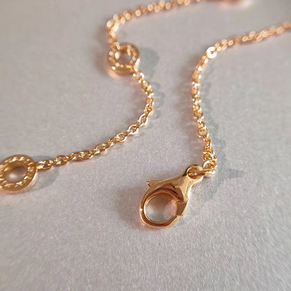 [⭐Mirelle]ZERO 1 NECKLACE PINK GOLD