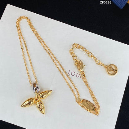 [⭐Mirelle]LOUISETTE PEDANT GOLD NECKLACE