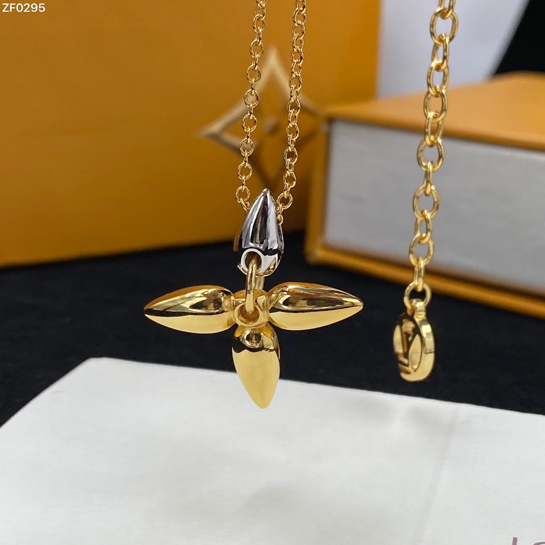 [⭐Mirelle]LOUISETTE PEDANT GOLD NECKLACE