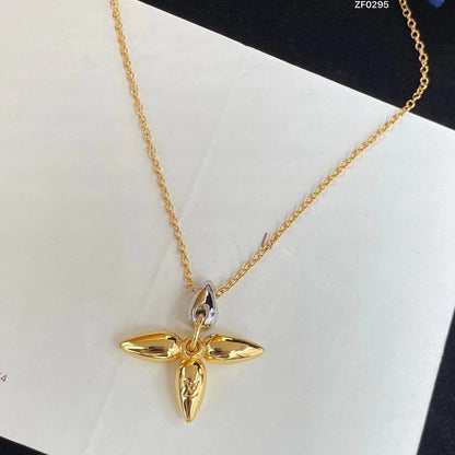 [⭐Mirelle]LOUISETTE PEDANT GOLD NECKLACE