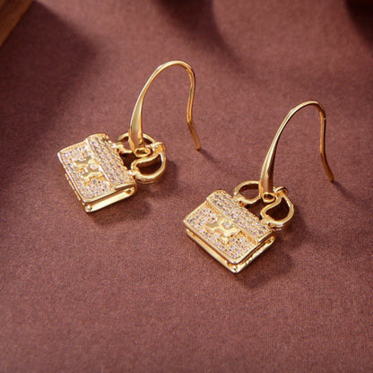 [⭐Mirelle]KELLY DIAMOND EARRINGS