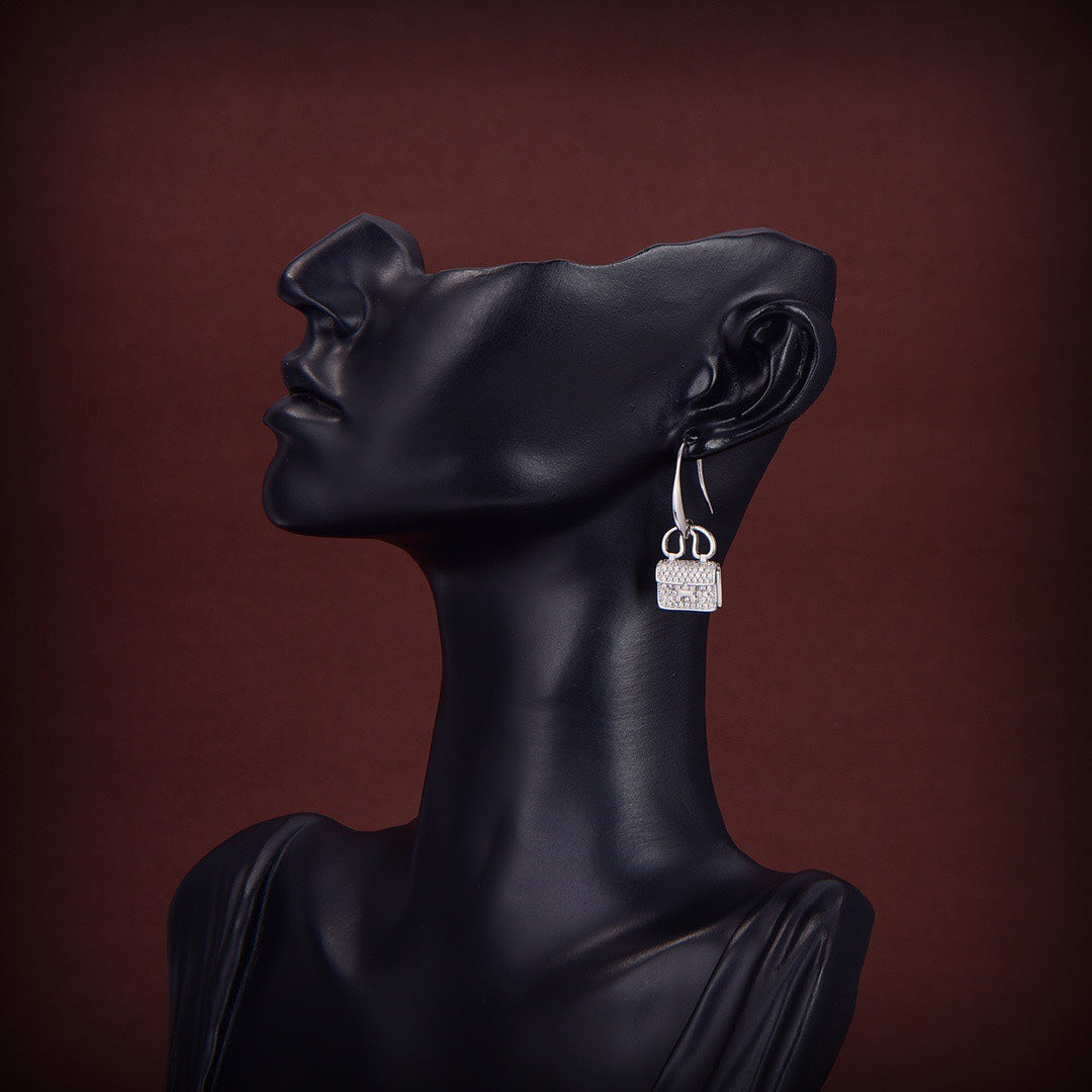 [⭐Mirelle]KELLY DIAMOND EARRINGS