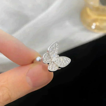 [⭐Mirelle]BUTTERFLY DIAMOND RING