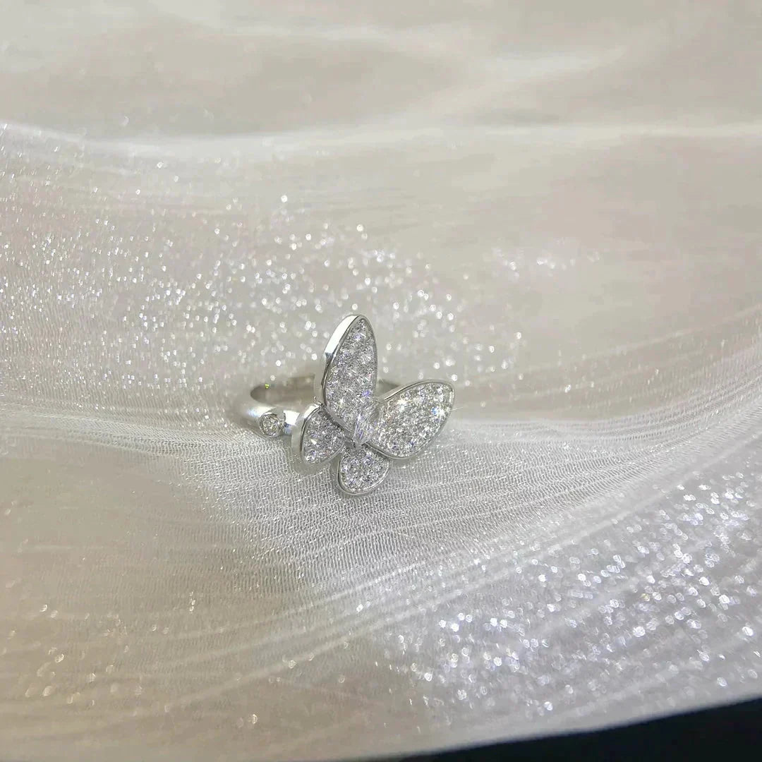 [⭐Mirelle]BUTTERFLY DIAMOND RING