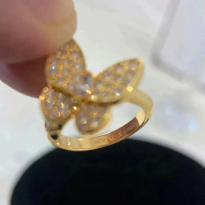 [⭐Mirelle]BUTTERFLY DIAMOND RING