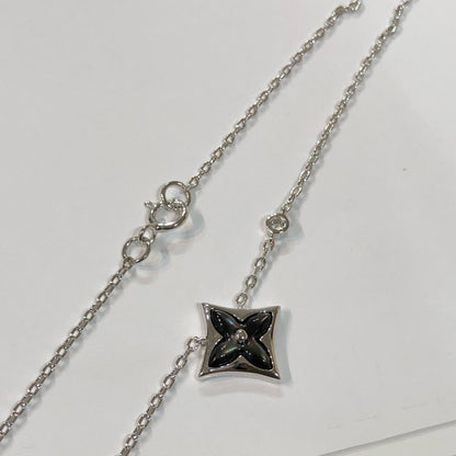[⭐Mirelle]STAR BLACK MOP NECKLACE
