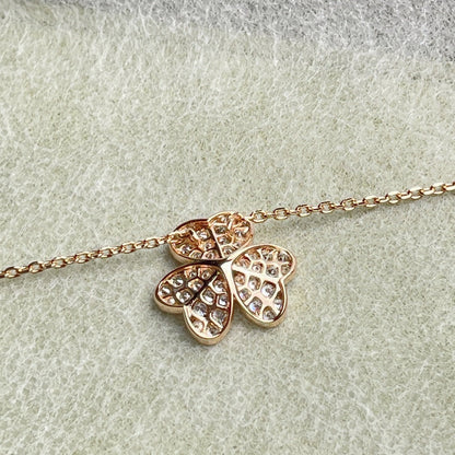 [⭐Mirelle]FLOWER DIAMOND NECKLACE