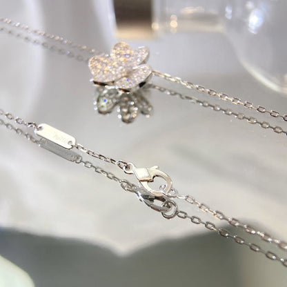 [⭐Mirelle]FLOWER DIAMOND NECKLACE