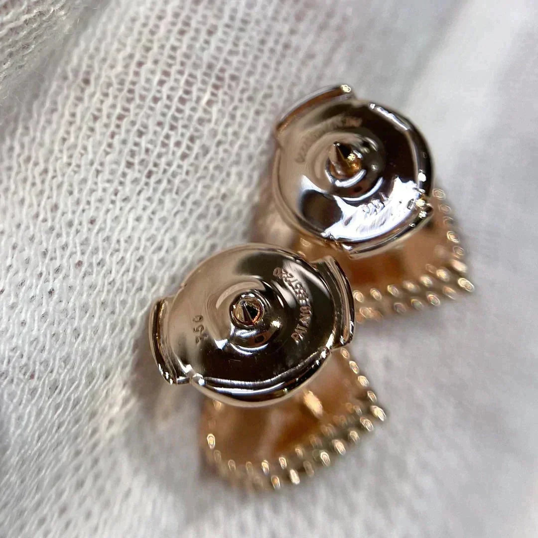 [⭐Mirelle]HEART CARNELIAN STUD EARRINGS