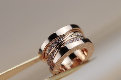 [⭐Mirelle]ZERO 1 PINK GOLD DIAMOND NECKLACE