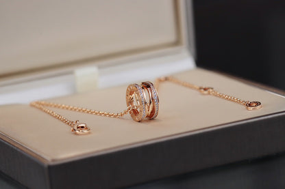 [⭐Mirelle]ZERO 1 PINK GOLD NECKLACE