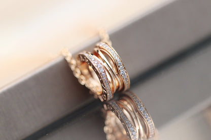 [⭐Mirelle]ZERO 1 PINK GOLD NECKLACE