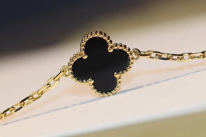 [⭐Mirelle]CLOVER 20 MOTIFS ONYX ROSE GOLD