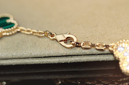 [⭐Mirelle]CLOVER 20 MOTIFS ONYX ROSE GOLD
