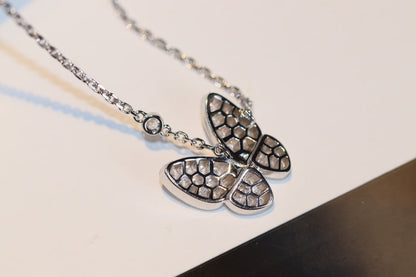 [⭐Mirelle]BUTTERFLY DIAMOND NECKLACE