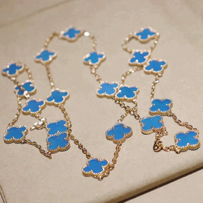 [⭐Mirelle]CLOVER 20 MOTIFS TURQUOISE GOLD
