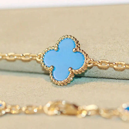 [⭐Mirelle]CLOVER 20 MOTIFS TURQUOISE GOLD