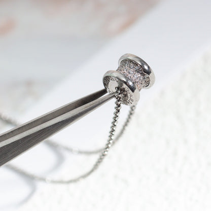 [⭐Mirelle]ZERO 1 SILVER DIAMOND NECKLACE