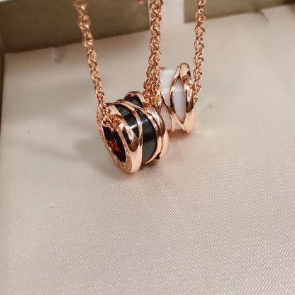 [⭐Mirelle]ZERO 1 FOUR BAND PINK GOLD CERAMIC