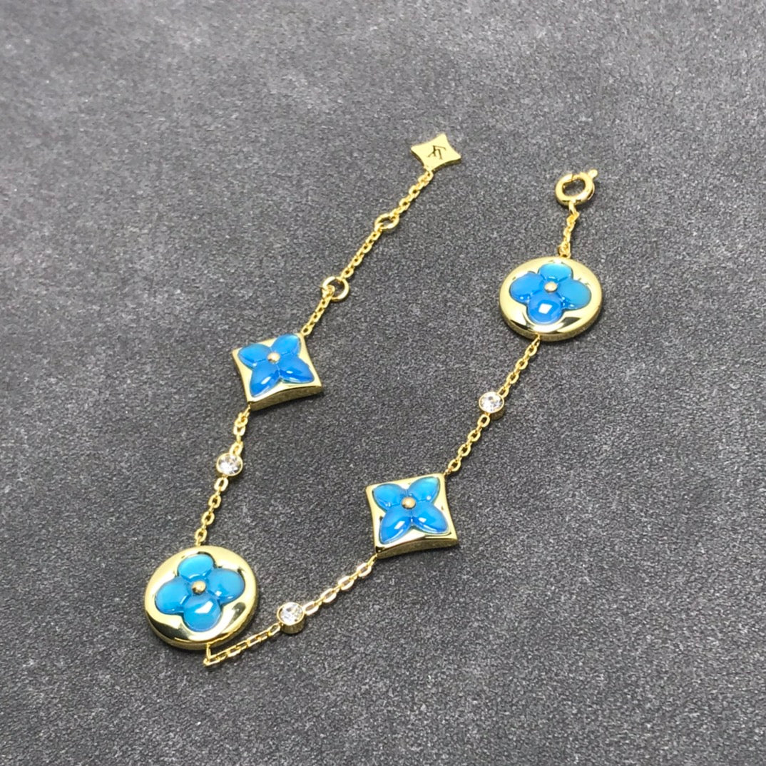 [⭐Mirelle]STAR AND SUN TURQUOISE 4 MOTIFS 3 DIAMONDS