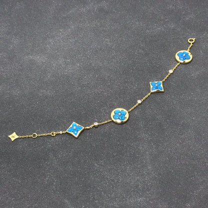 [⭐Mirelle]STAR AND SUN TURQUOISE 4 MOTIFS 3 DIAMONDS
