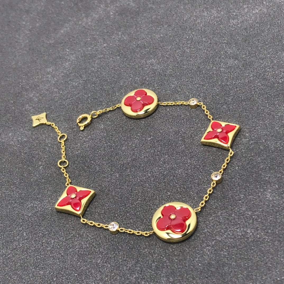 [⭐Mirelle]STAR AND SUN CARNELIAN 4 MOTIFS 3 DIAMONDS