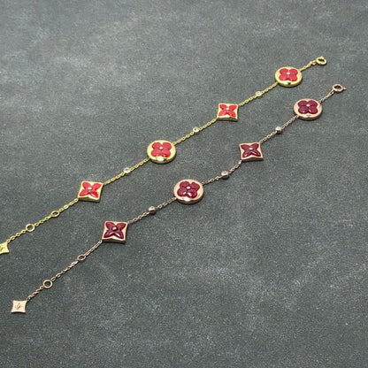 [⭐Mirelle]STAR AND SUN CARNELIAN 4 MOTIFS 3 DIAMONDS
