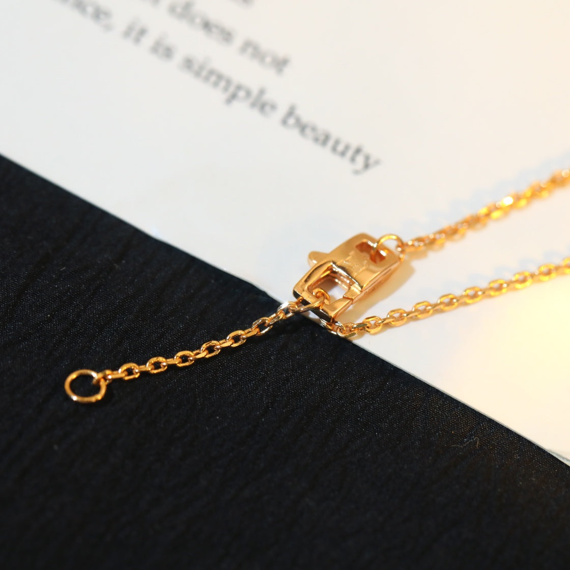[⭐Mirelle]STAR AND SUN DIAMOND PINK GOLD NECKLACE