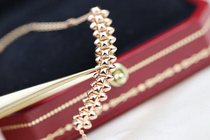 [⭐Mirelle]CLASH PINK GOLD NECKLACE