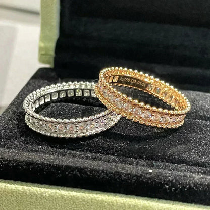 [⭐Mirelle]PERLEE DIAMOND ROSE GOLD RING