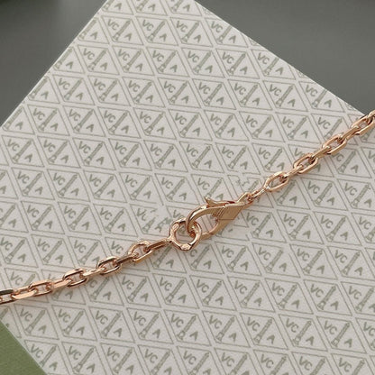 [⭐Mirelle]LUCKY SPRING 15 MOTIFS ROSE GOLD NECKLACE