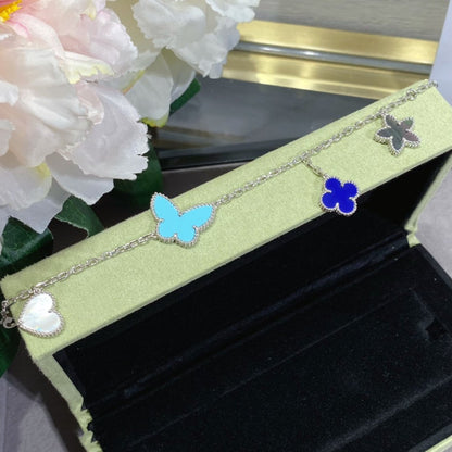 [⭐Mirelle]LUCKY SPRING SILVER BRACELET 4 MOTIF