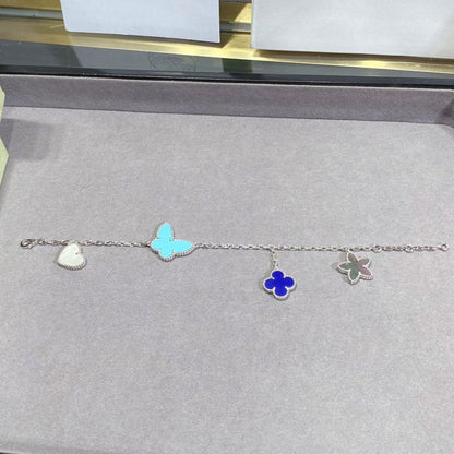 [⭐Mirelle]LUCKY SPRING SILVER BRACELET 4 MOTIF