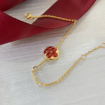 [⭐Mirelle]SUN PEDANT CARNELIAN BRACELET