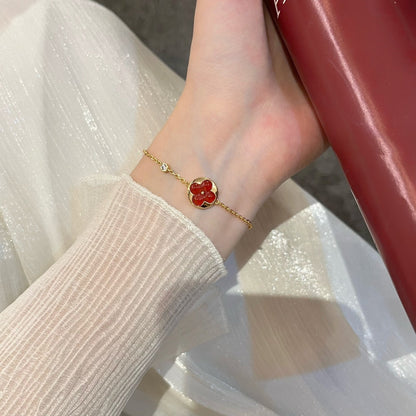 [⭐Mirelle]SUN PEDANT CARNELIAN BRACELET