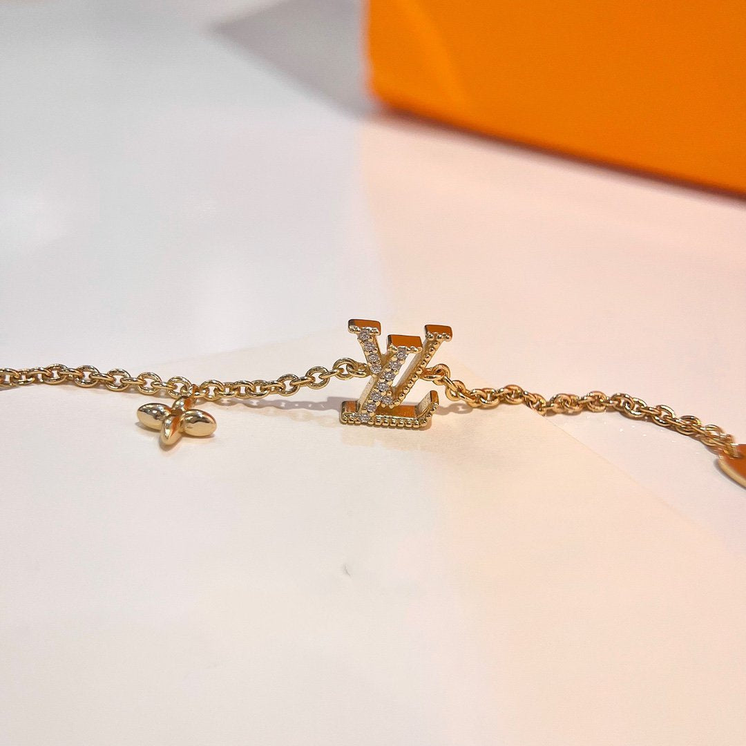[⭐Mirelle]LOGO STAR MOTIF GOLD BRACELET