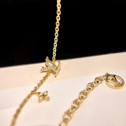 [⭐Mirelle]LOGO STAR MOTIF GOLD BRACELET