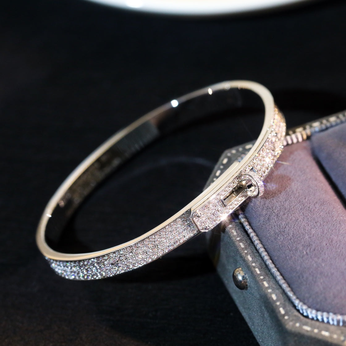 [⭐Mirelle]KELLY BRACELET DIAMOND PAVED