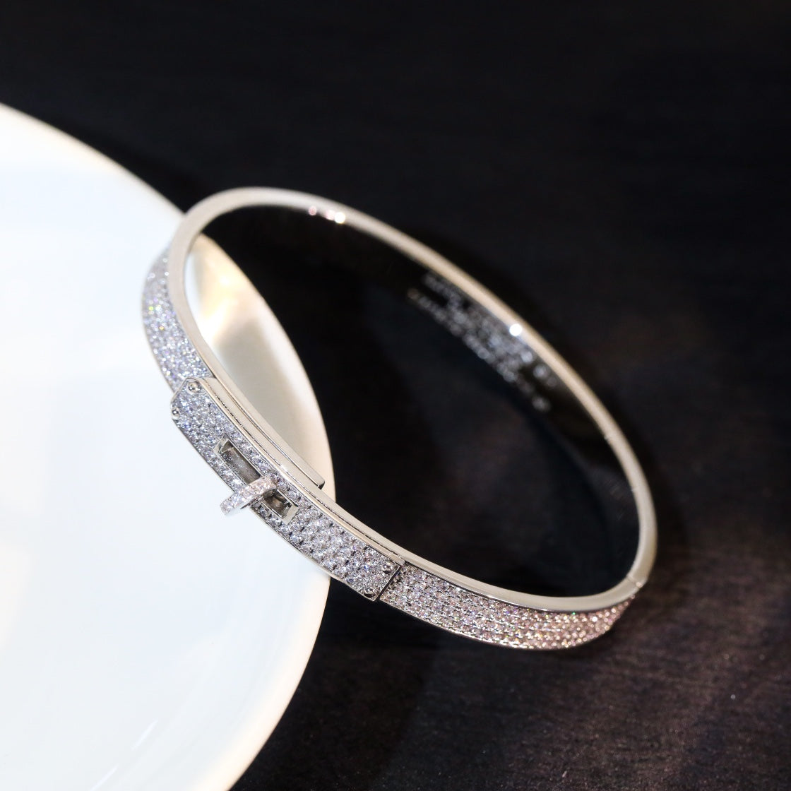 [⭐Mirelle]KELLY BRACELET DIAMOND PAVED