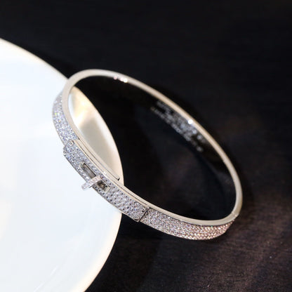 [⭐Mirelle]KELLY BRACELET DIAMOND PAVED