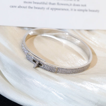 [⭐Mirelle]KELLY BRACELET DIAMOND PAVED